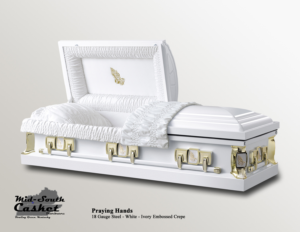 Praying Hands White (Ivory Crepe)